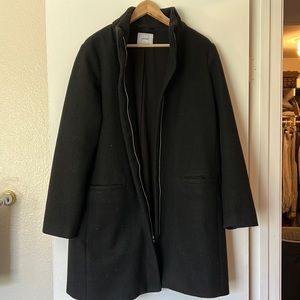 Old Navy black coat size L
